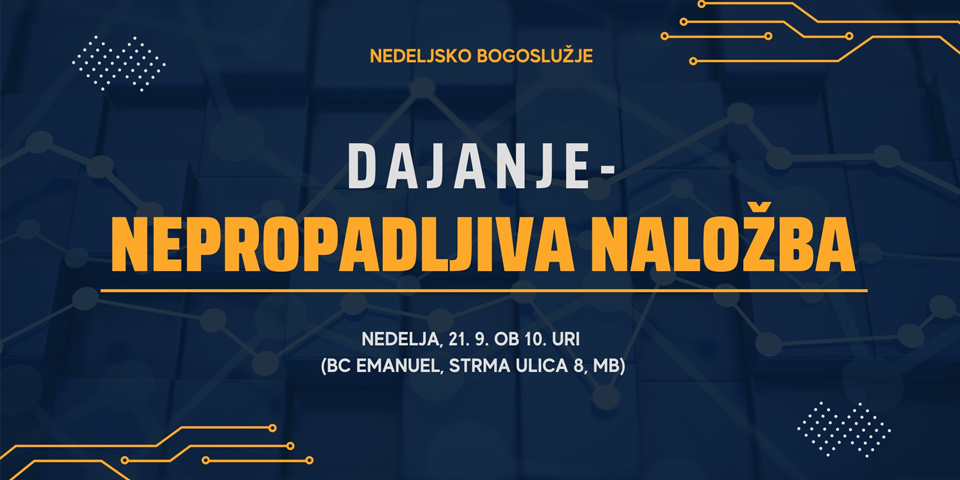 Dajanje - nepropadljiva naložba Dajanje - nepropadljiva naložba